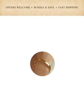 18K Gold Plated Stainless Steel Bangle Bracelet for Women Stackable Hidden Clasp